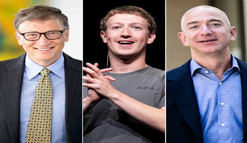 لأول مرة.. أغنى ثلاثة أشخاص في العالم هم من عالم التكنولوجيا، تعرف عليهم؟