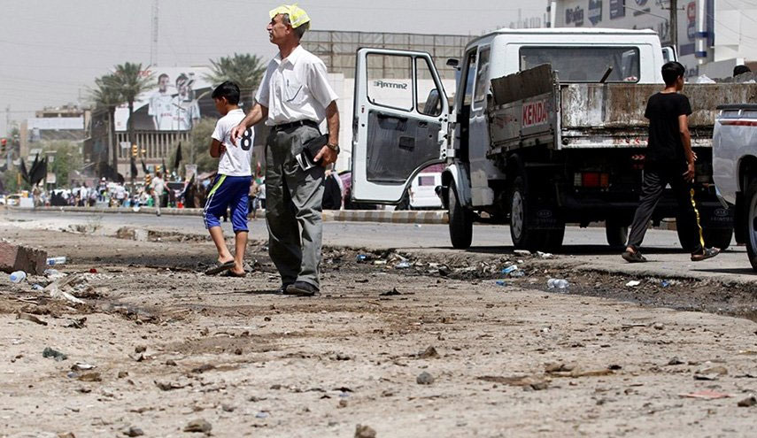 مقتل مدني بانفجار لاصقة جنوب غرب بغداد