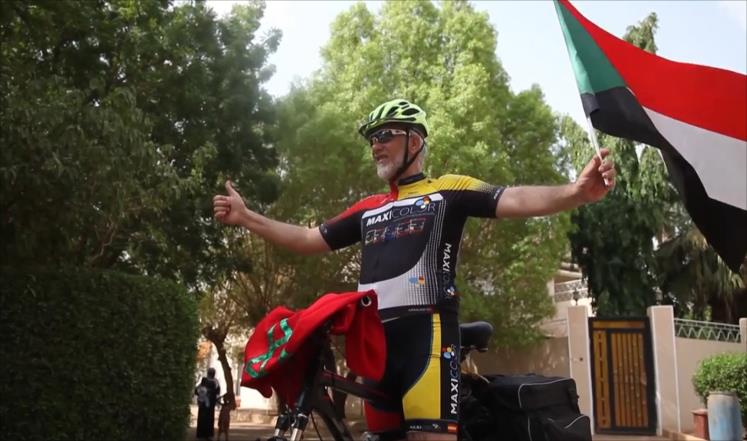 سفر شهروند مراکشی با دوچرخه برای ادای فریضه حج
