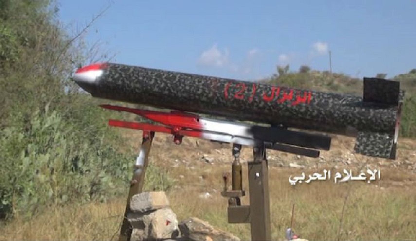صاروخ يمني يستهدف ميليشيات التحالف السعودي في عسير