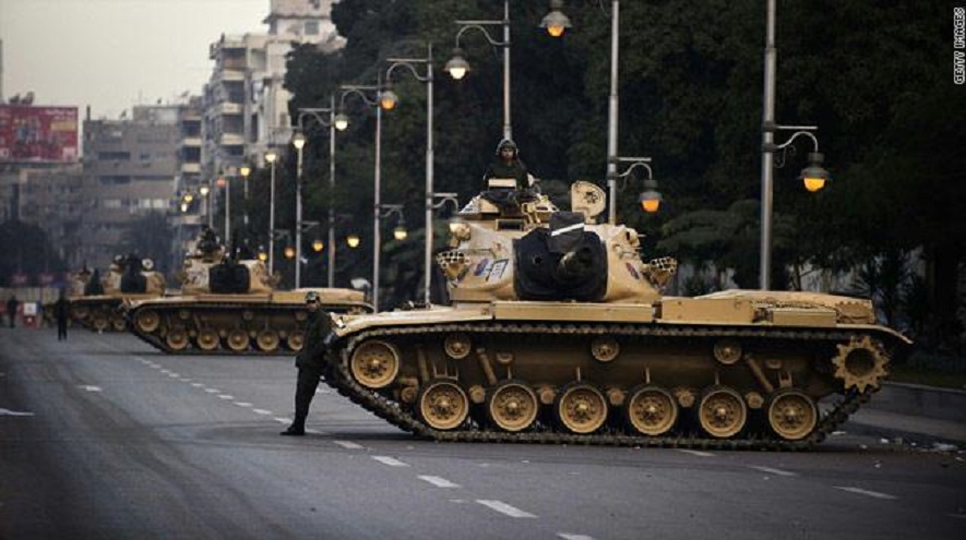 تمديد حالة الطوارئ فى مصر لمدة ثلاثة أشهر 