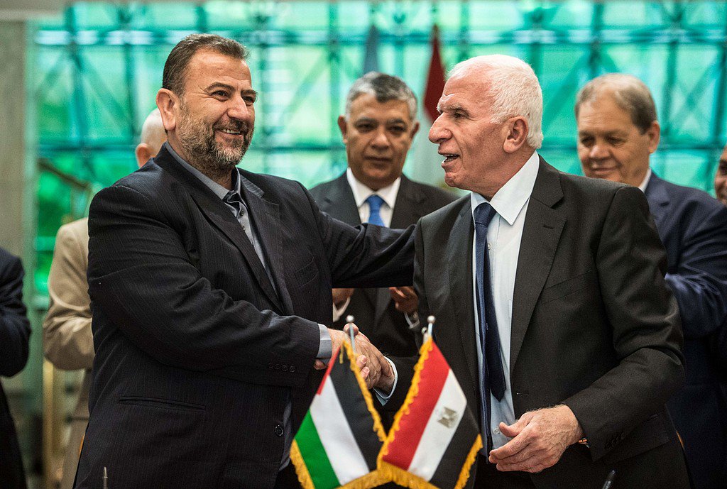 تقدیر گروه های فلسطینی از موضع مثبت حماس در قبال طرح آشتی ملی