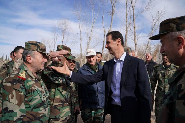 روزنامه انگلیسی آبزرور:  تحولات میدانی نشان دادهیچ‌چیز نمی‌تواند مانع پیروزی نهایی اسد شود