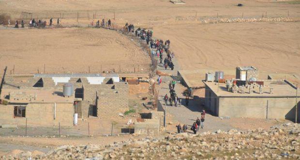 بازگشت هزاران آواره خانواده عراقی به منازل خود در صلاح الدین