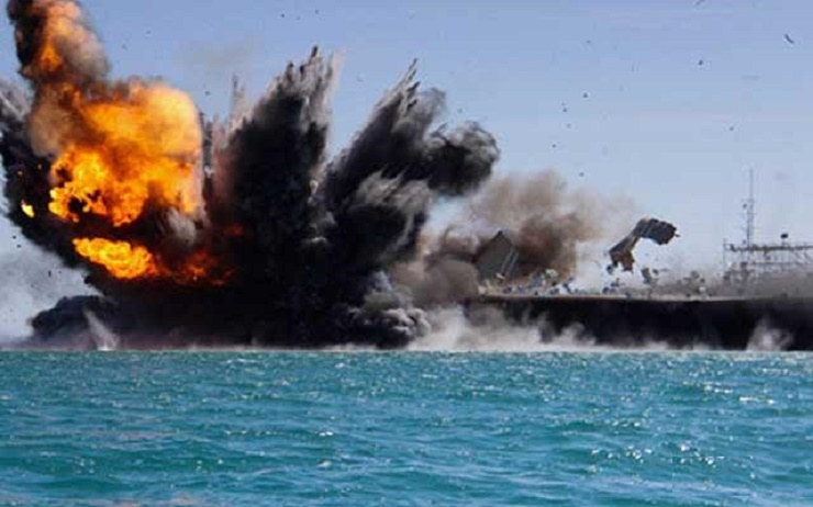 اختصاصی ؛ تایید انهدام  کشتی جنگی سعودی  در آبهای یمن  (تکمیلی)
