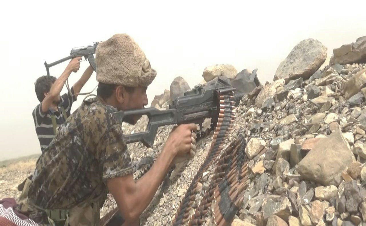 ادامه عملیات نیروهای یمنی در استان تعز + عکس