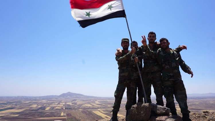 سیطره کامل ارتش سوریه بر منطقه حوض یرموک