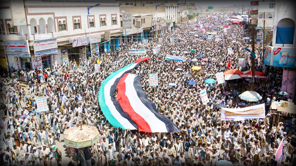هزاران یمنی در صعده تظاهرات کردند