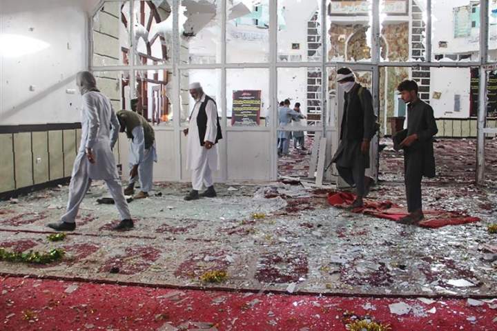 اختصاصی: داعش مسئولیت حمله انتحاری به مسجد شیعیان پکتیا را برعهده گرفت