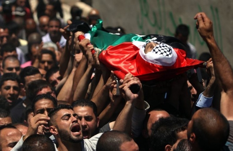 شهادت یک فلسطینی در نوار غزه