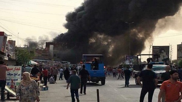 داعش مسئولیت انفجارهای بغداد را برعهده گرفت