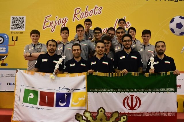 الفريق الإيراني يتألّق في مسابقات الروبوت «فيرا 2018» 