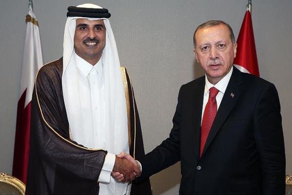 سفر امیر قطر به ترکیه برای دیدار با اردوغان