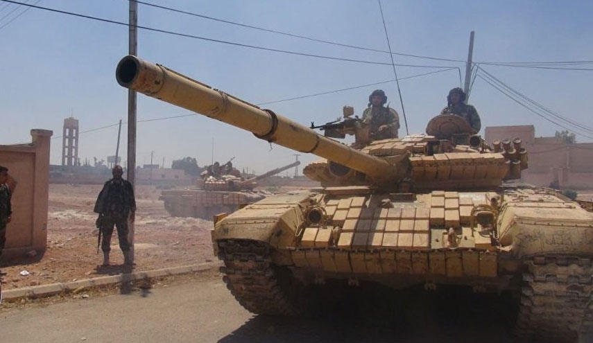 وحدات من الجيش السوري تدمر تجمعات ومقرات للإرهابيين في ريف إدلب الجنوبي