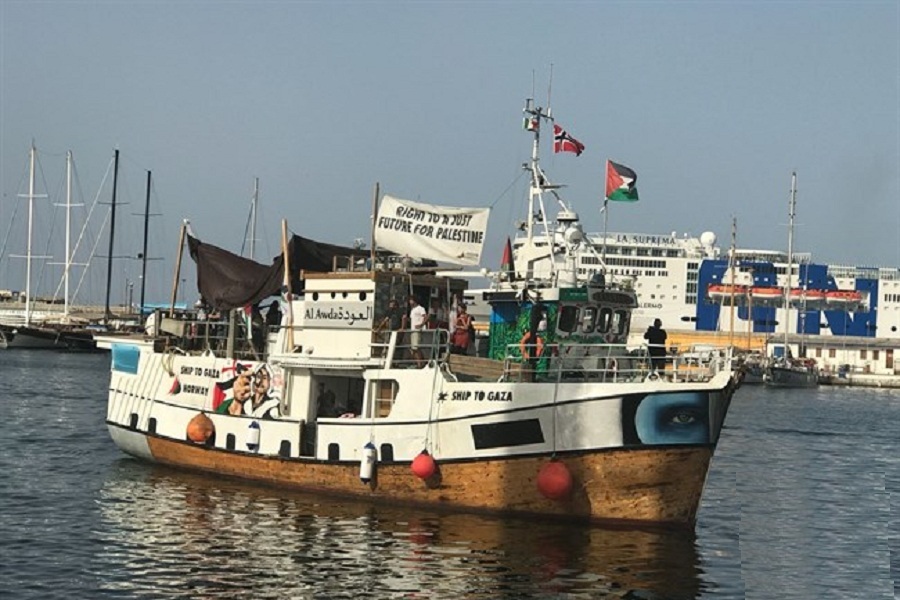  تیراندازی صهیونیست‌ها به کشتی های شکست محاصره غزه