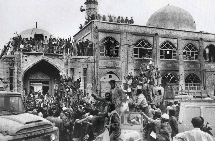 مسجدی که قلب مقاومت ملت ایران است