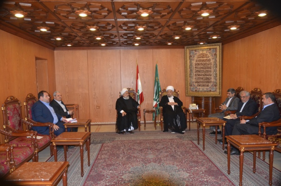 سفیر جدید ایران با رئیس مجلس اعلای شیعیان لبنان دیدار کرد