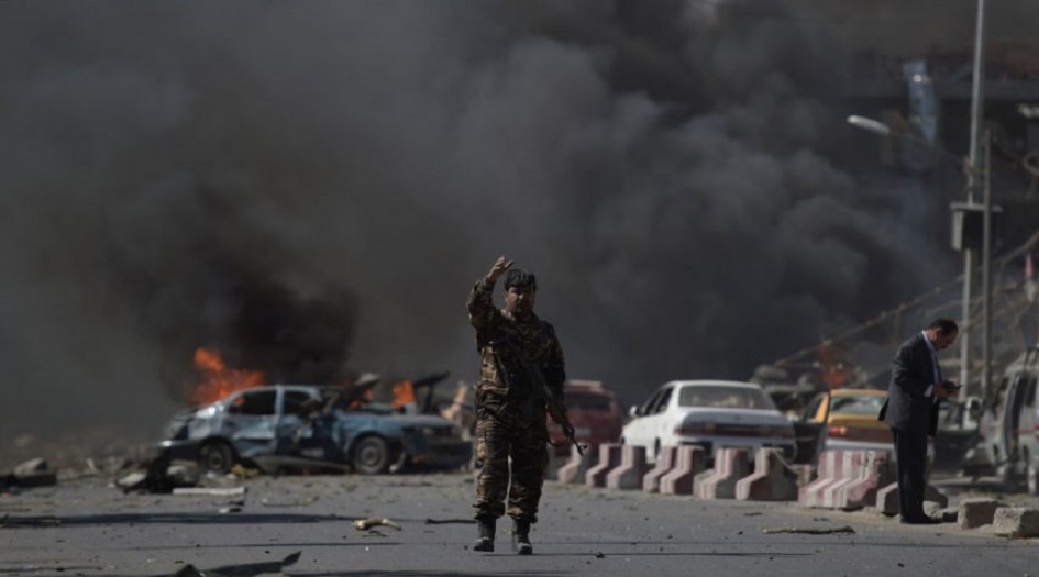 قصف كابول أثناء إلقاء الرئيس خطابه بمناسبة العيد