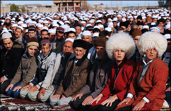 جشن 3 روزه ترکمن‎ها در عید قربان