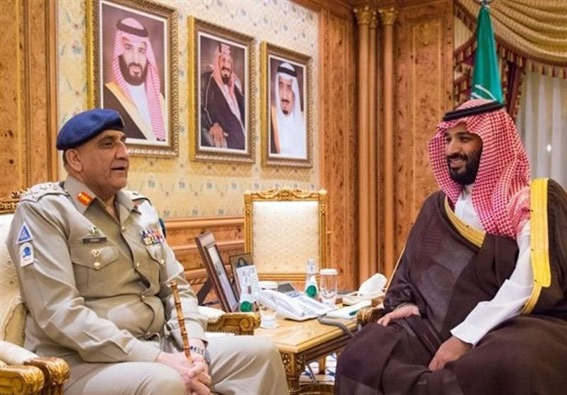 دیدار مجدد ولیعهد سعودی با فرمانده ستاد ارتش پاکستان