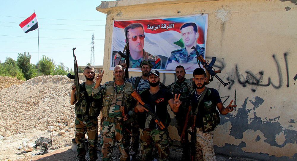اشتباكات بين الجيش السوري وإرهابيين حاولوا دخول مدينة تدمر