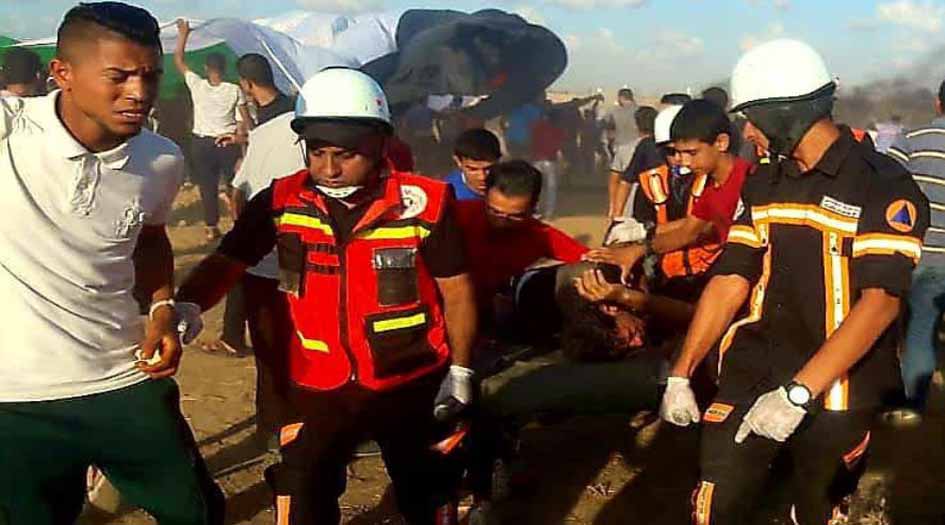 شهيد ومئات الجرحى في قمع الاحتلال لجمعة 