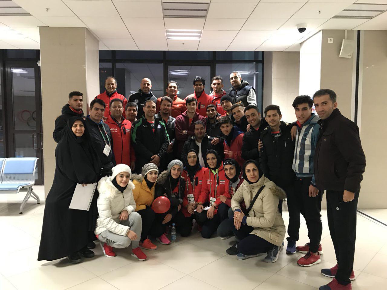 انطلاق 8 من لاعبي الووشو الايرانيين نحو كأس العالم