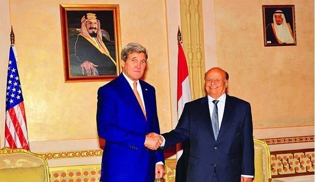 جان کری «منصور هادی» را عامل شکست مذاکرات یمن معرفی کرد