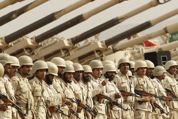 رزمایش نظامی ارتش عربستان در شهر بندری «اسکندریه» مصر