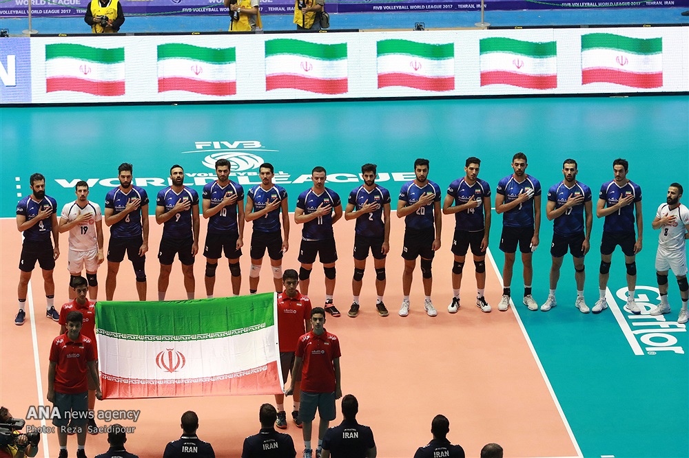 ثالث فوز لإيران في كأس العالم لكرة الطائرة
