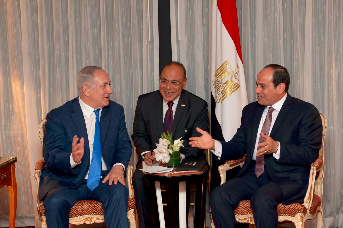 در حاشیه نشست مجمع عمومی سازمان ملل؛ رئیس جمهوری مصر برای دومین بار با «نتانیاهو» دیدار می کند