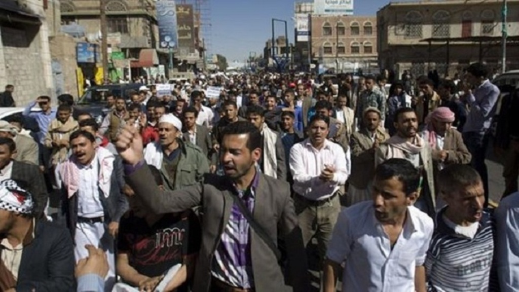  تظاهرات یمنیها علیه متجاوزان سعودی در شرق یمن
