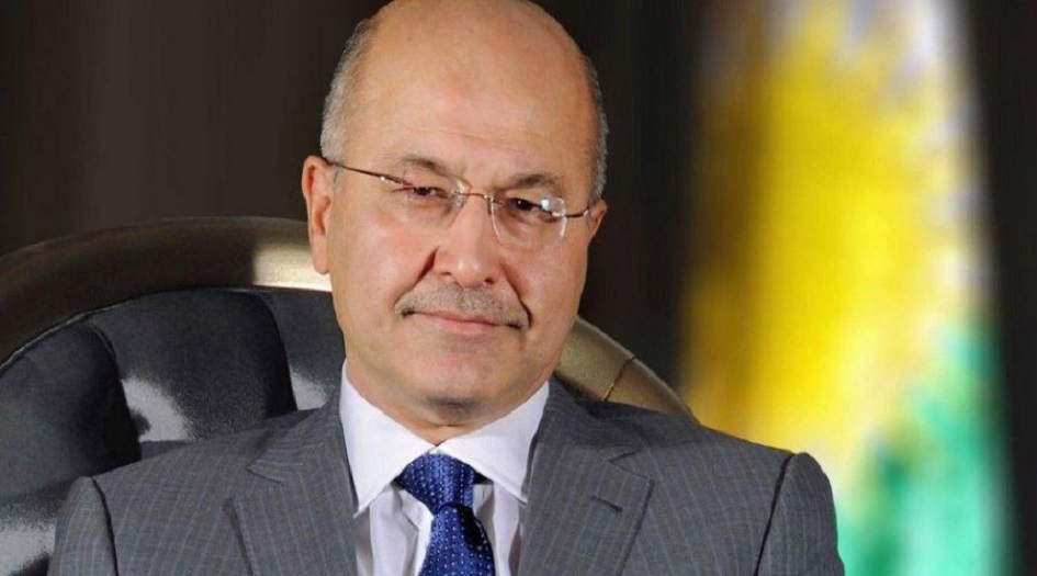  التلفزيون العراقي يعلن برهم صالح رئيسا للبلاد 