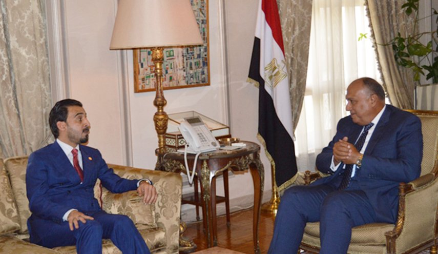  الحلبوسي في مصر لبحث العلاقات الثنائية بين البلدين