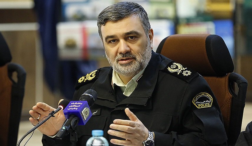 قائد الامن الداخلي الايراني: خطنا الاحمر أمن المواطنين ولا نتساهل في ذلك
