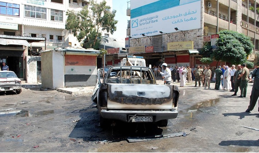 انفجار در استان حماه با یک کشته و 18 زخمی