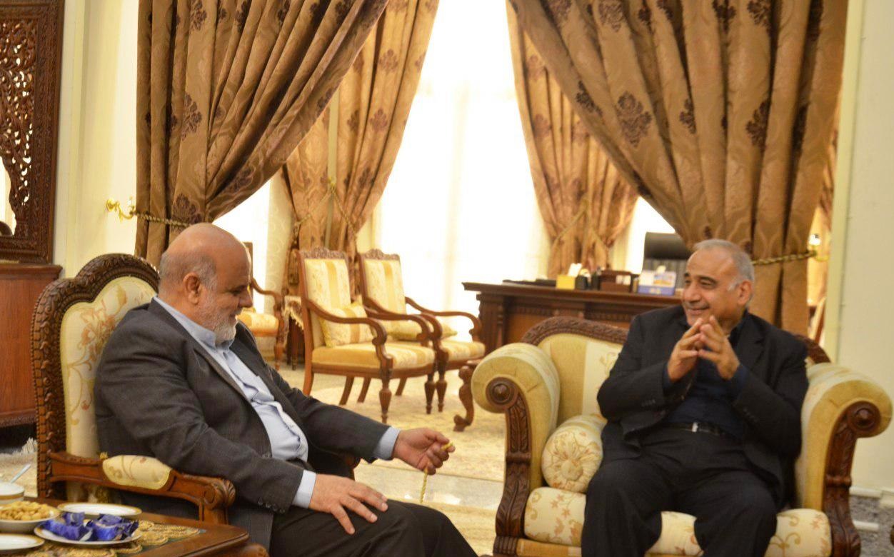 دیدار ایرج مسجدی با نخست وزیر جدید عراق