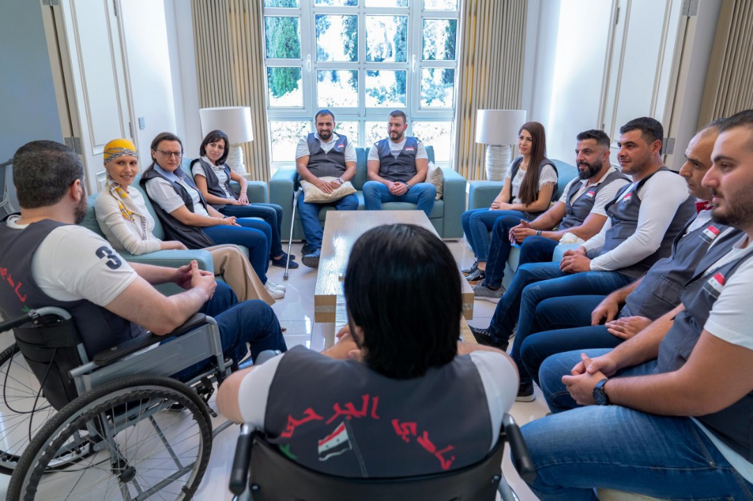 صور جديدة لأسماء الأسد 