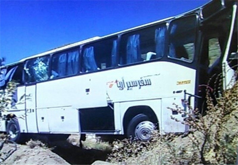 تصادف اتوبوس زائران اربعین حسینی در عراق