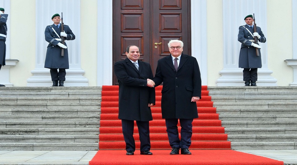  الرئيس الألماني: حريصون على علاقات التعاون مع مصر