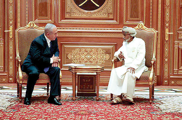 جزئیات جدید درباره دیدار نتانیاهو و سلطان قابوس 