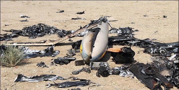 انهدام پهپاد جاسوسی ائتلاف سعودی در جنوب غرب یمن