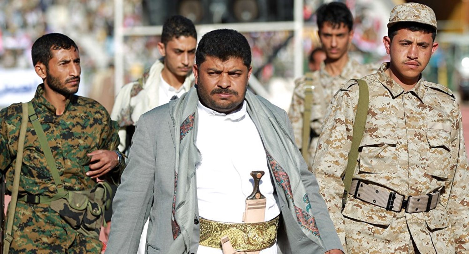 الحوثي يرحب بوقف العدوان على بلاده 
