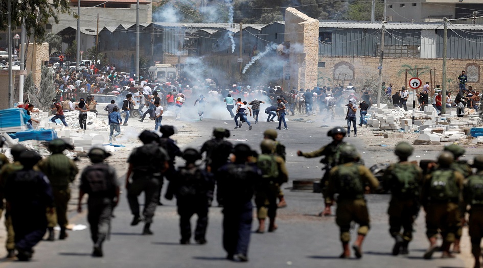 فلسطين ...اندلاع مواجهات مع قوات الاحتلال في الضفة الغربية