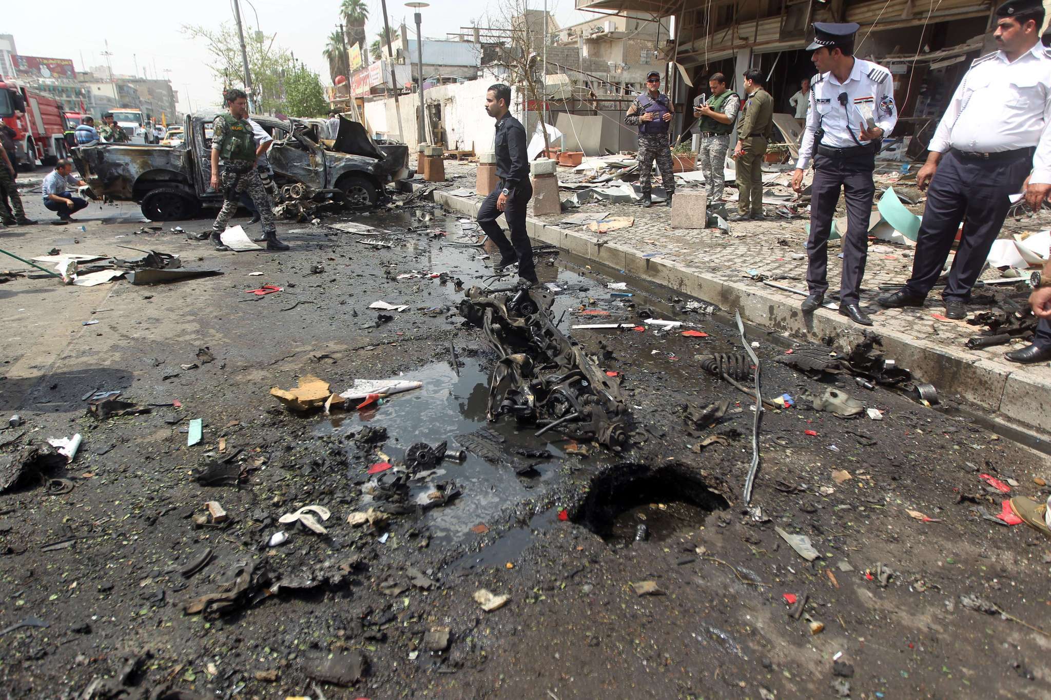 ضحايا بإنفجار عبوة ناسفة شرقي بغداد