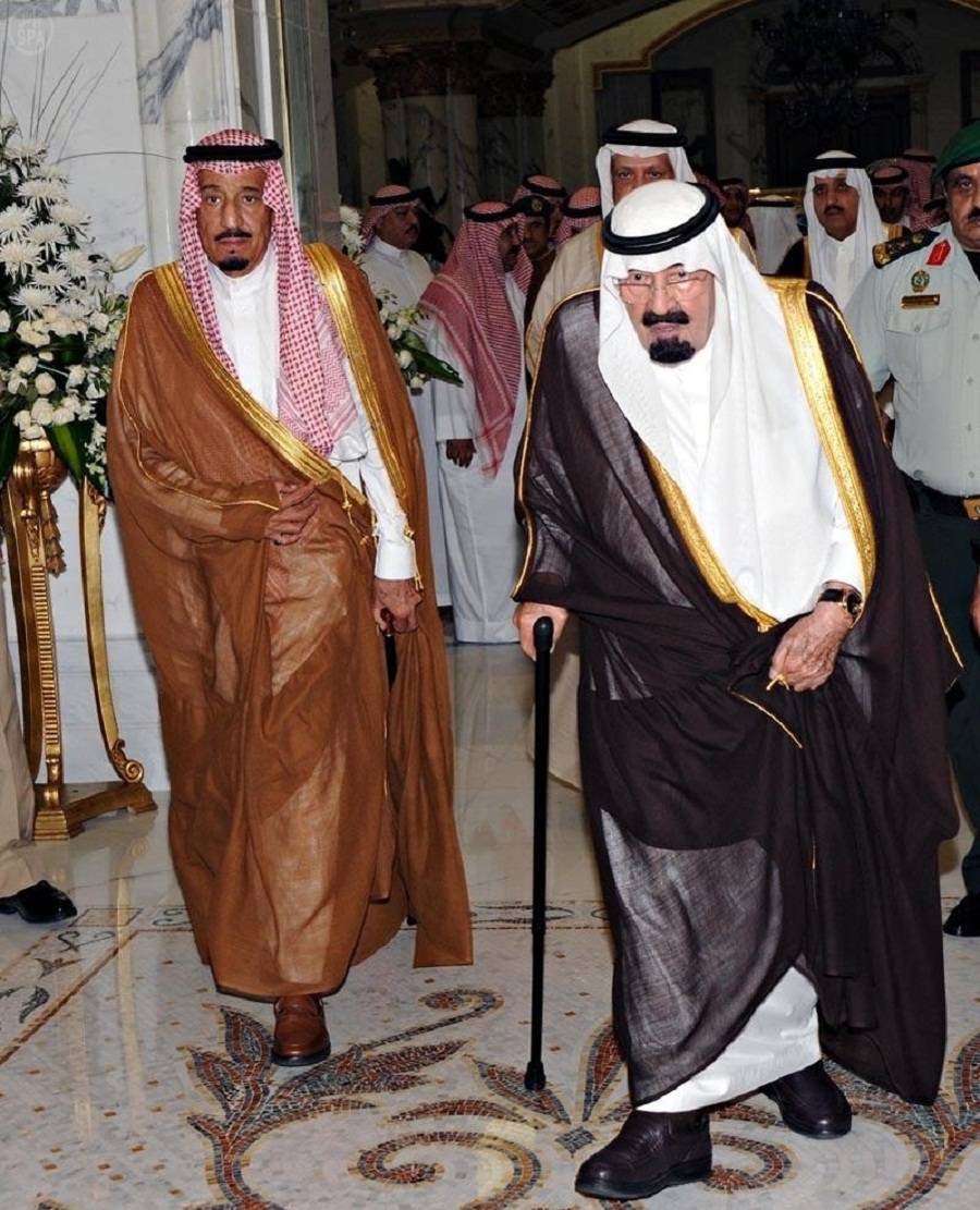 الملك عبد الله المتوفي وبخ الملك الحالي سلمان بسبب ابنه  