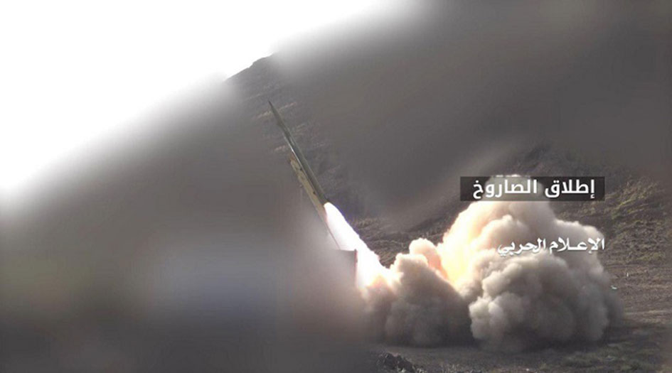 القوة الصاروخية اليمنية تستهدف بصاروخ باليستي معسكرا للمرتزقة في مفرق الجوف