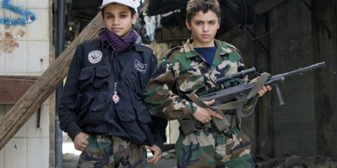 افتتاح معهد في دمشق لإعادة تأهيل “المقاتلين الصغار”