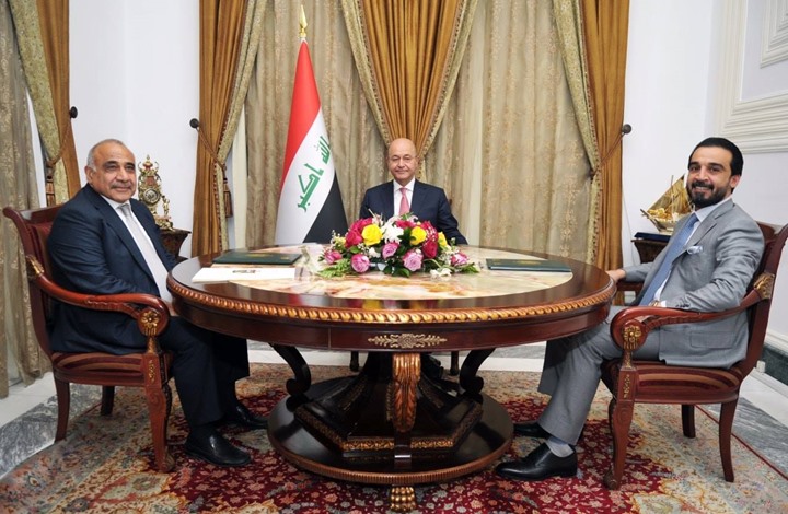 الاجتماع الأول للرئاسات العراقية الثلاث يزف "بشرى سارة" الى المحافظات السنية