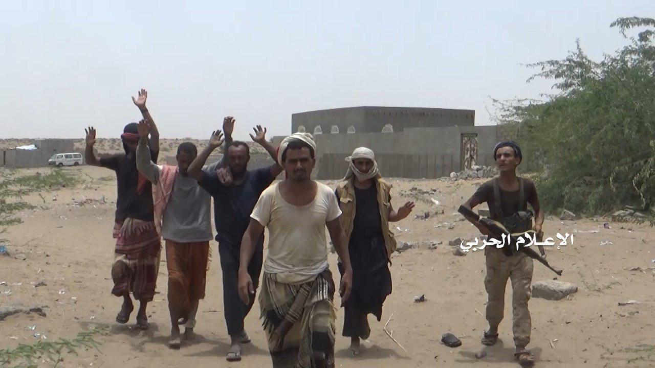 شمار زیادی از نظامیان سعودی در اسارت نیروهای یمنی 